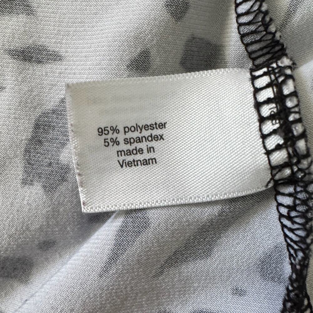 Lane Bryant Black and White Faux Wrap Maxi Dress - 14/16 - Picture 4 of 8